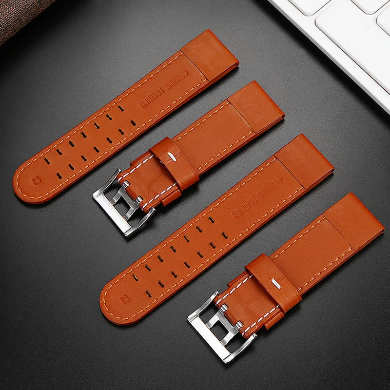 20mm 22mm bracelet For Hamilton Khaki aviation Watch H77616533 H77616533 Watch Strap Genuine Leather jazz field Men WatchBand