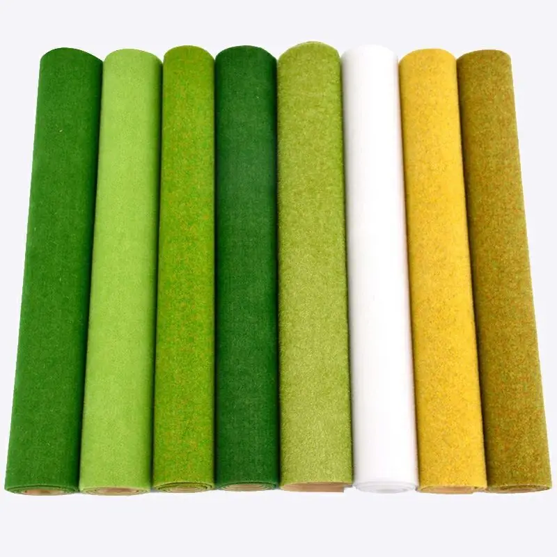 

50x150cm Landscape Grass Mat for Model Train Not Adhesive Paper Scenery Layout Lawn Diorama Accessories