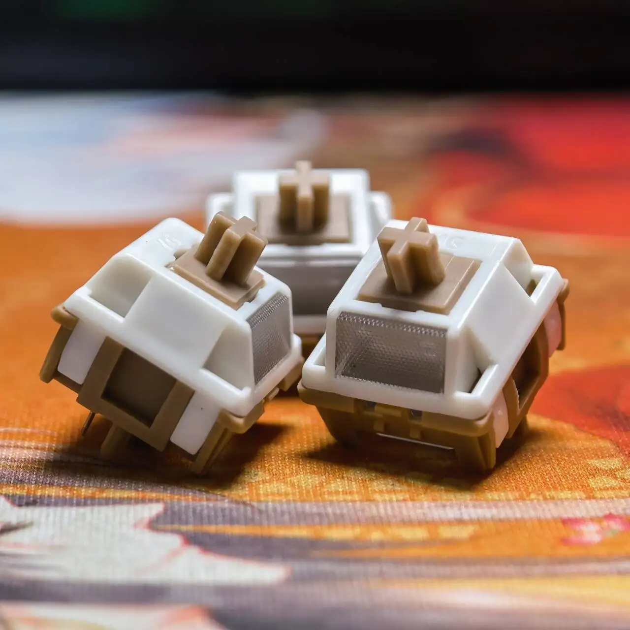 HMX Macchiato V2 Switches Crisp Clicky Linear Keyboard Switch Long Key Travel HIFI Mahjong Sounds Mechanical Keyboard Switches