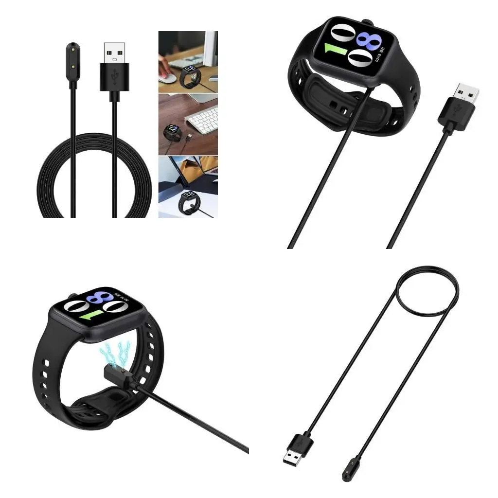 كابل شحن ساعة ذكية USB عالي الكفاءة 652F مع مشبك مغناطيسي، لساعة IQOO الذكية، للاستخدام اليومي #1