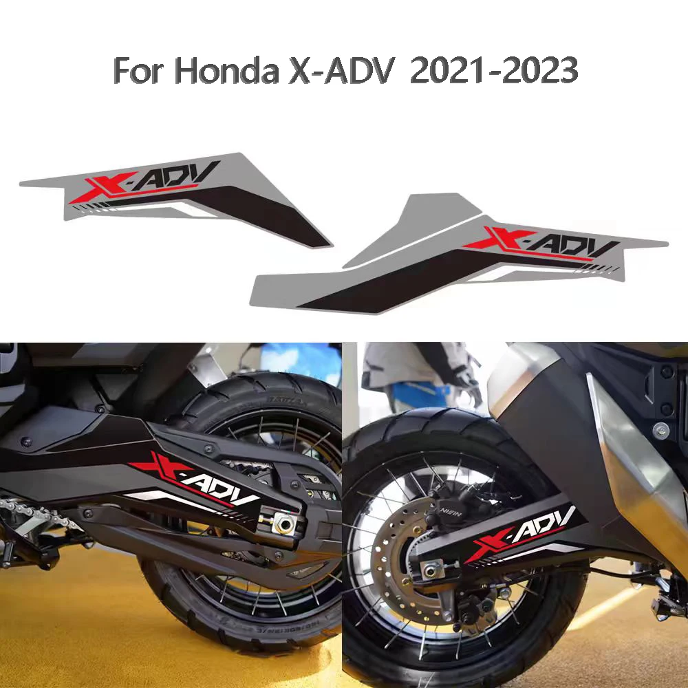 

For Honda X-ADV 750 2021-2024Motorcycle Swingarm Protection Sticker Kit