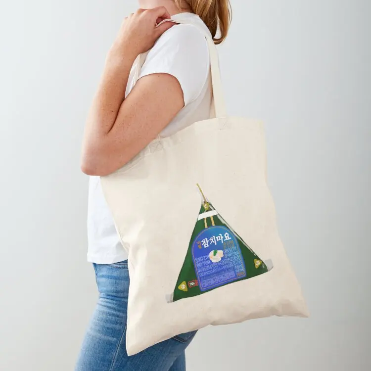 

Tuna Triangle Kimbap   Tote Bag handbag tote bag custom eco bag folding Lady bags