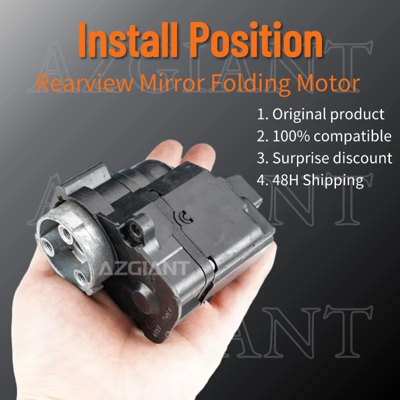 AZGIANT For 2019-2022 Hyundai Veloster MK2 Car Rearview Mirror Folding Motor Module Car Accessory