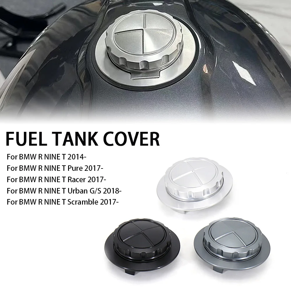 

Motorcycle CNC Fuel Tank Cap Cover Guard Protector Accessories For BMW R NINET Pure RNINET Racer R nineT Scramble Urban G/S R9T