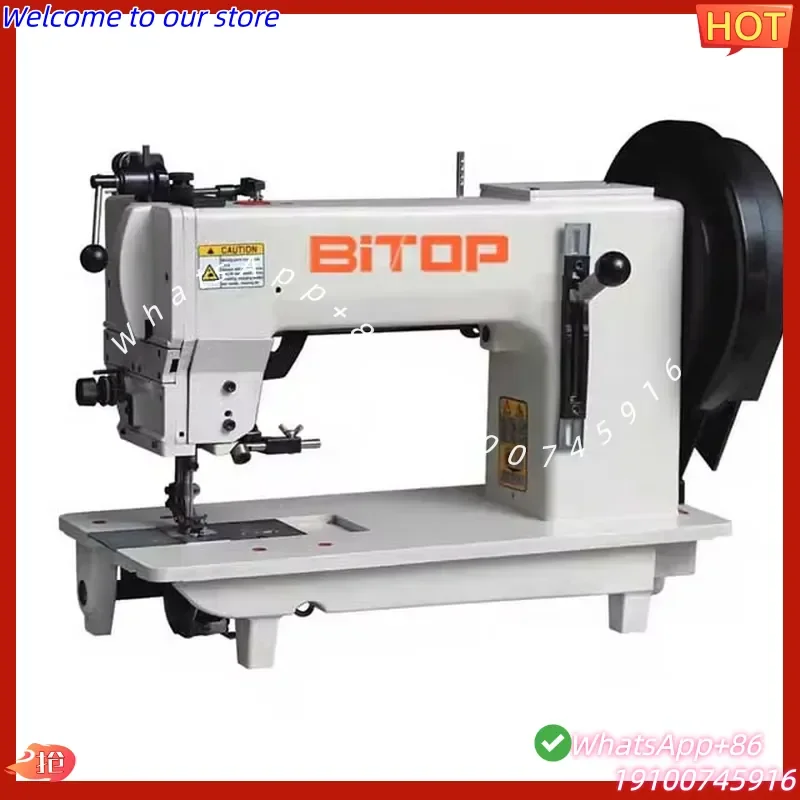 

2026Hot BT204-370 Long Arm Compound Feed Leather Wood Thick Materials Leather Shoe Making Machines Sewing Machine Bag Machine