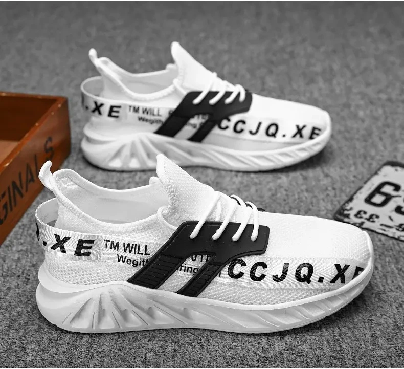 

Мужские спортивные кроссовки для бега, черные кроссовки для бега, повседневные кроссовки, уличные дышащие сетчатые легкие амортизирующие черные теннисные кроссовки