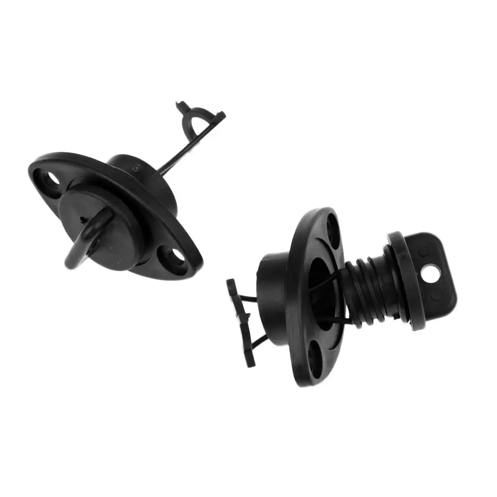 Hull Drain Plug Tri Fold PP Material Marine Replacement Tool for Fishing Boat Canoe Kayak Yacht Water Stop