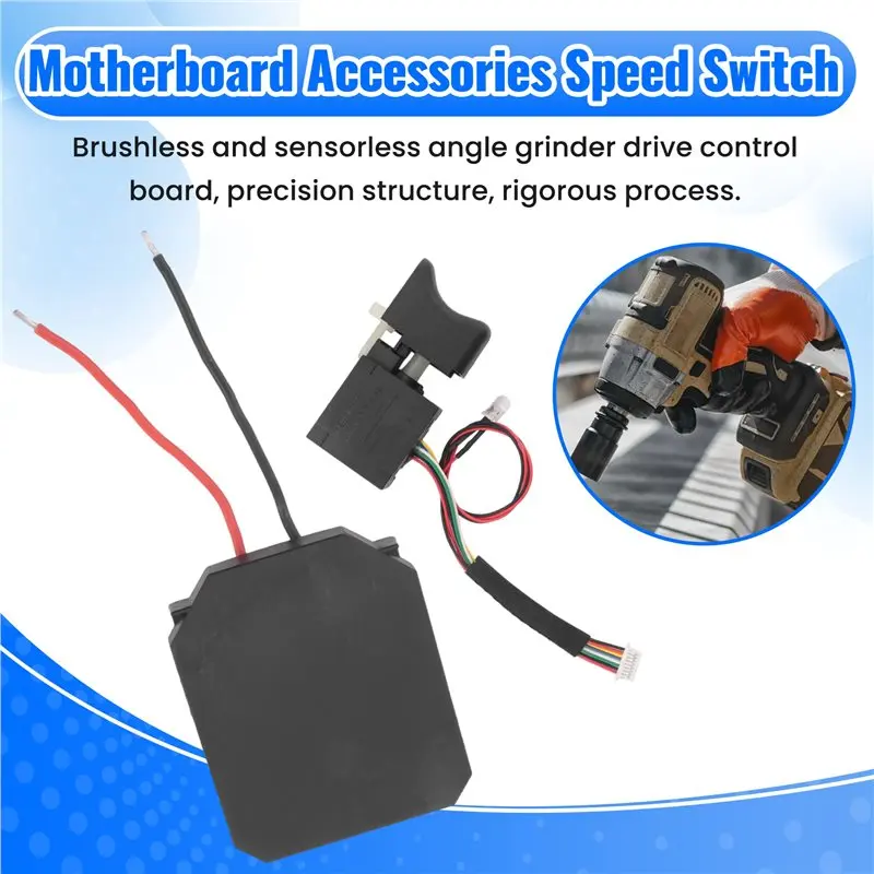 For Dayi 2106/161/169 Drive Control Board+Switch 18V 21V Brushless Electric Wrench Motherboard Speed Switch-ABQU - view 5