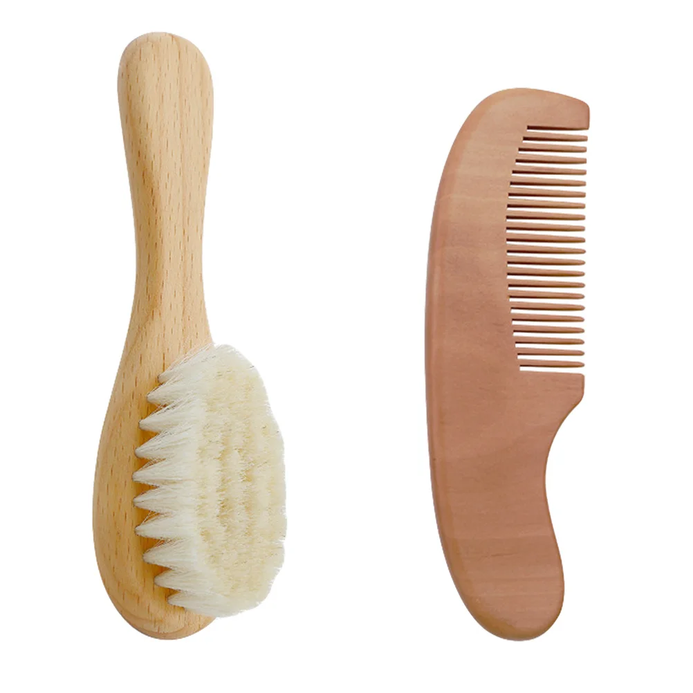 

1 set Bath Brush Wooden Handle Soft Bristles For Sensitive Skin Hair Care Comb Shower Gift Body Cleaning Tool