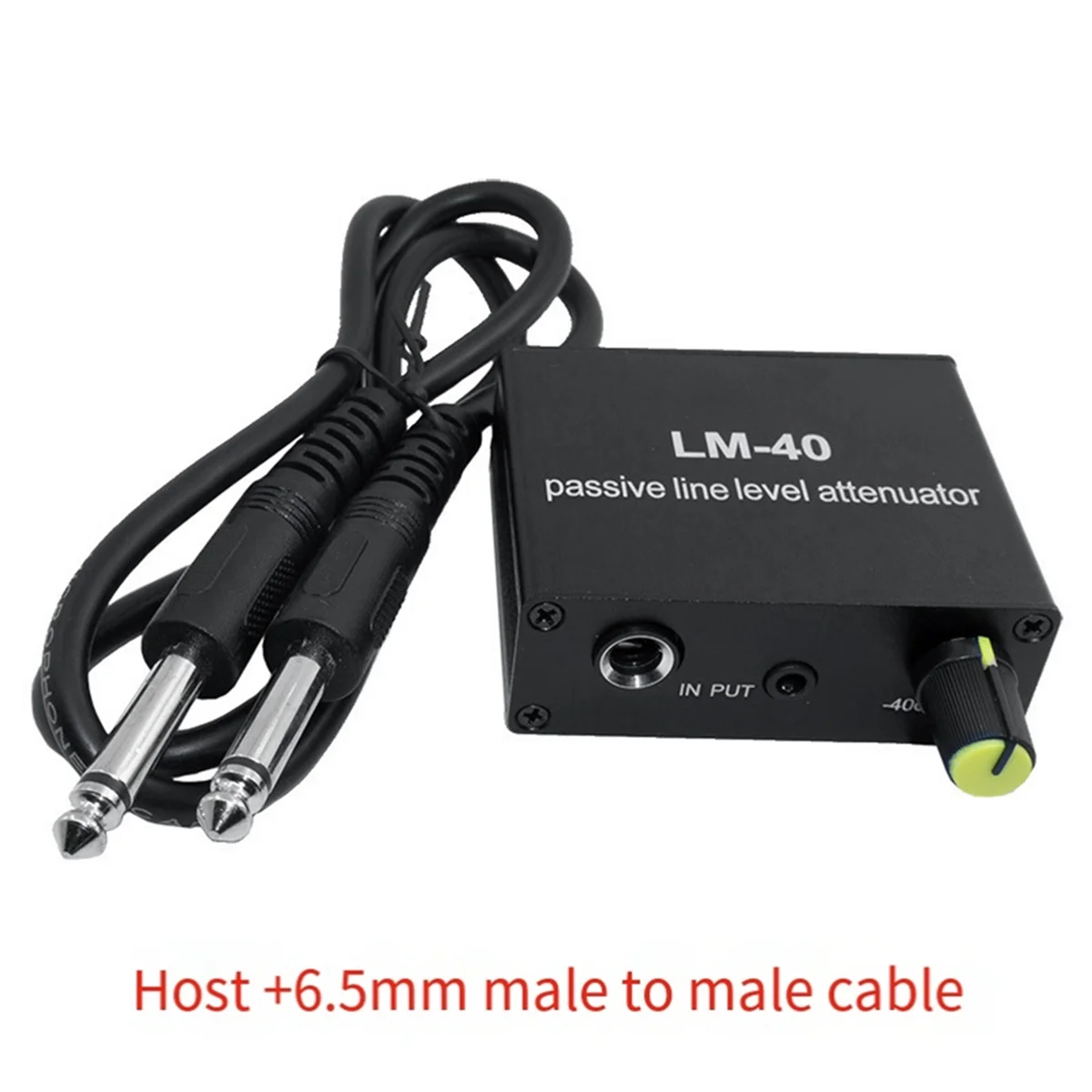 Audio Passive Attenuator,Line Output Signal Sound Card,Speaker,Microphone,Mic Port,High Low Level Converter+6.5 Line