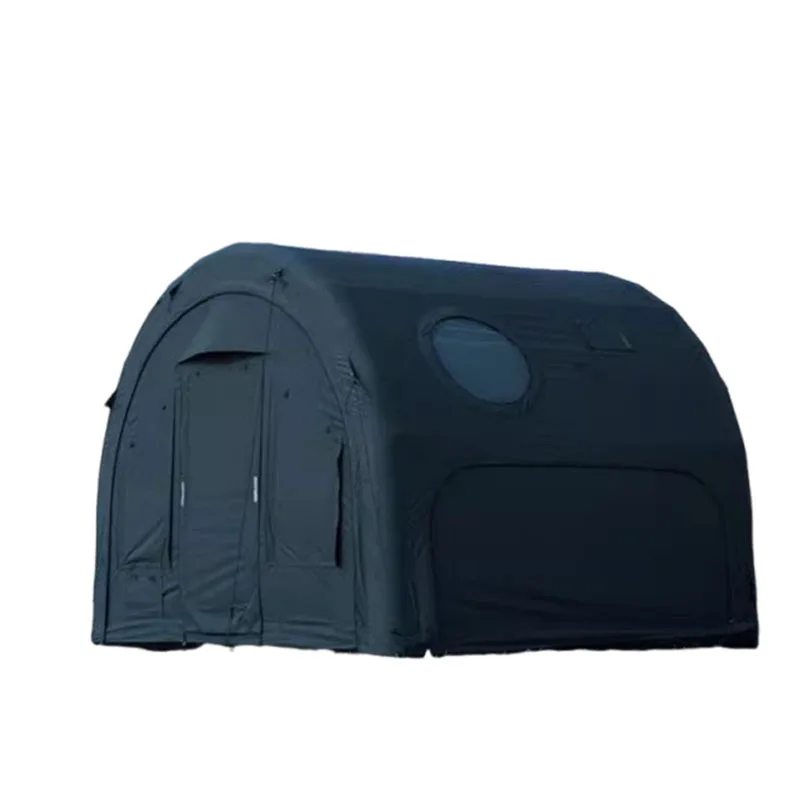 Inflatable tent Xiaohongshu same high-value family tent anti-rainstorm portable quick-open camping tent