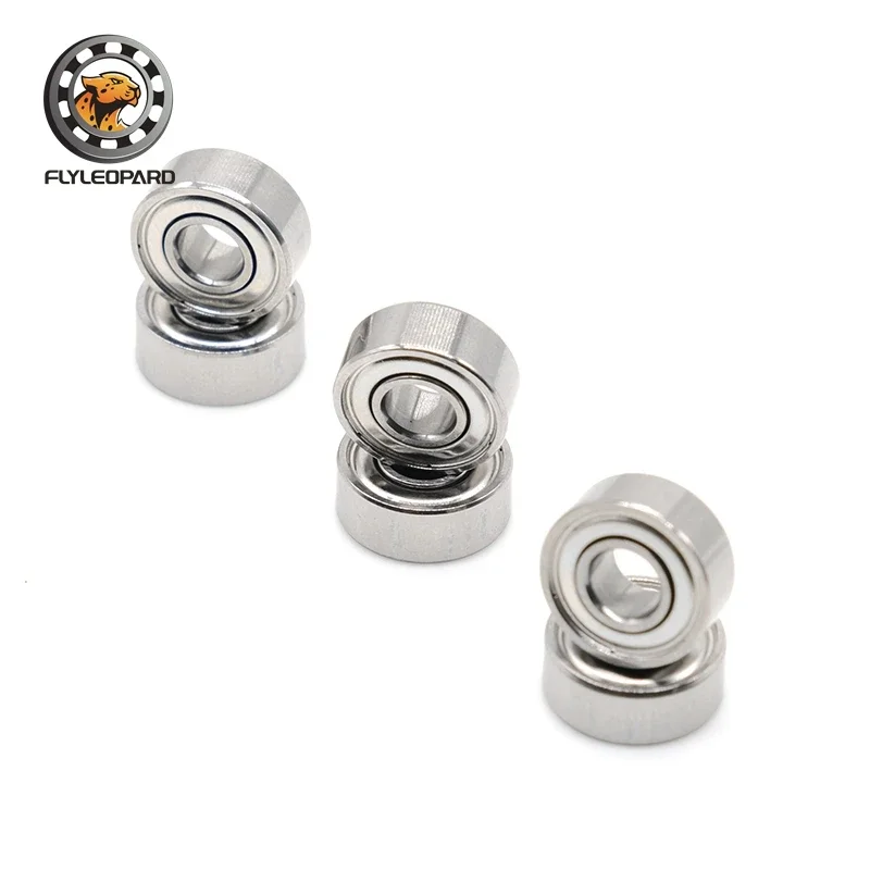 MR104ZZ 핸들 베어링 ABEC-7, 강력한 드릴 랩 핸드피스 MR104 ZZ 고속 볼 베어링, 4x10x4mm, 2 개