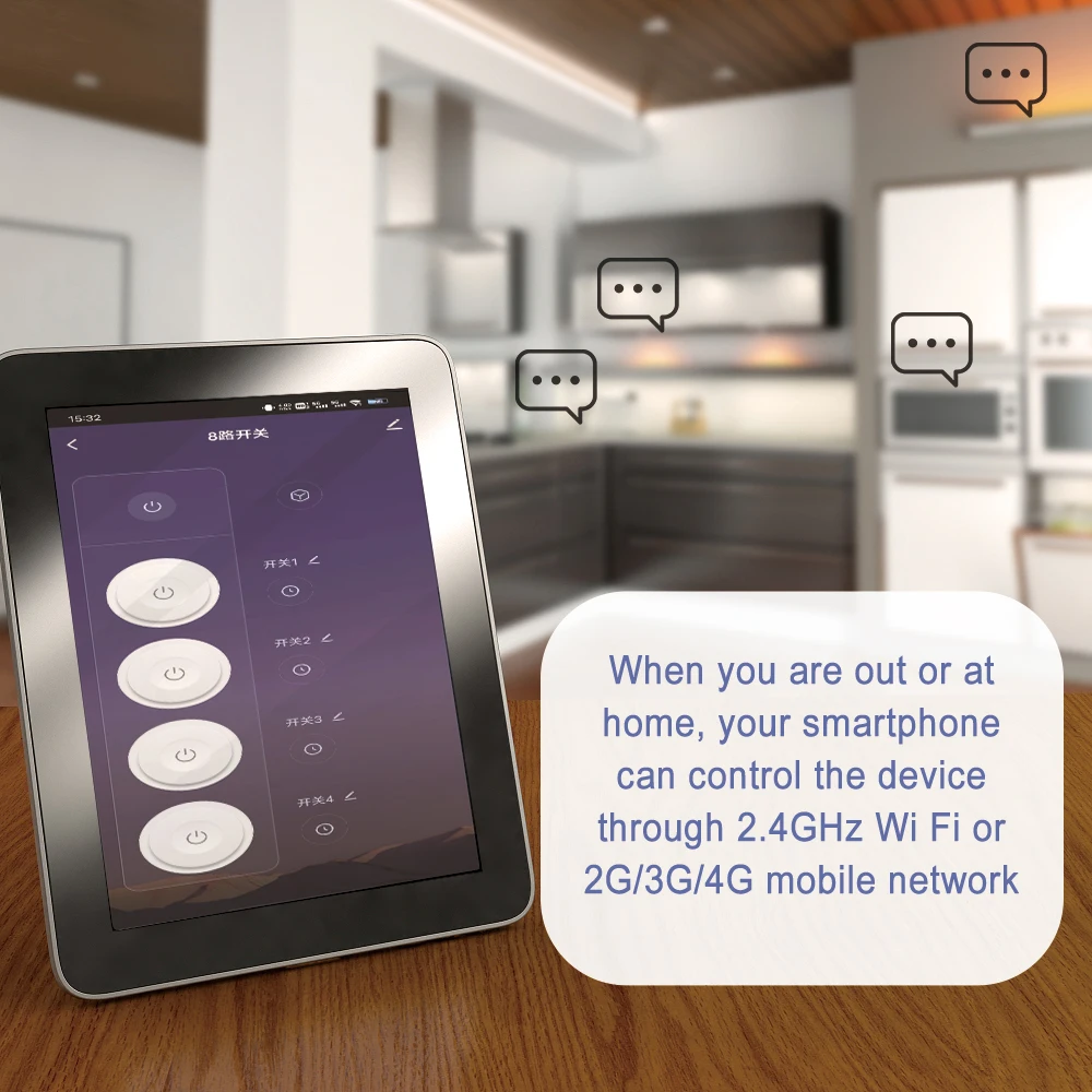 8 channels WiFi Switch Smart Switch Tuya Smart Life APP 12V 24V 8CH Light Smart Home Automation Relay Module