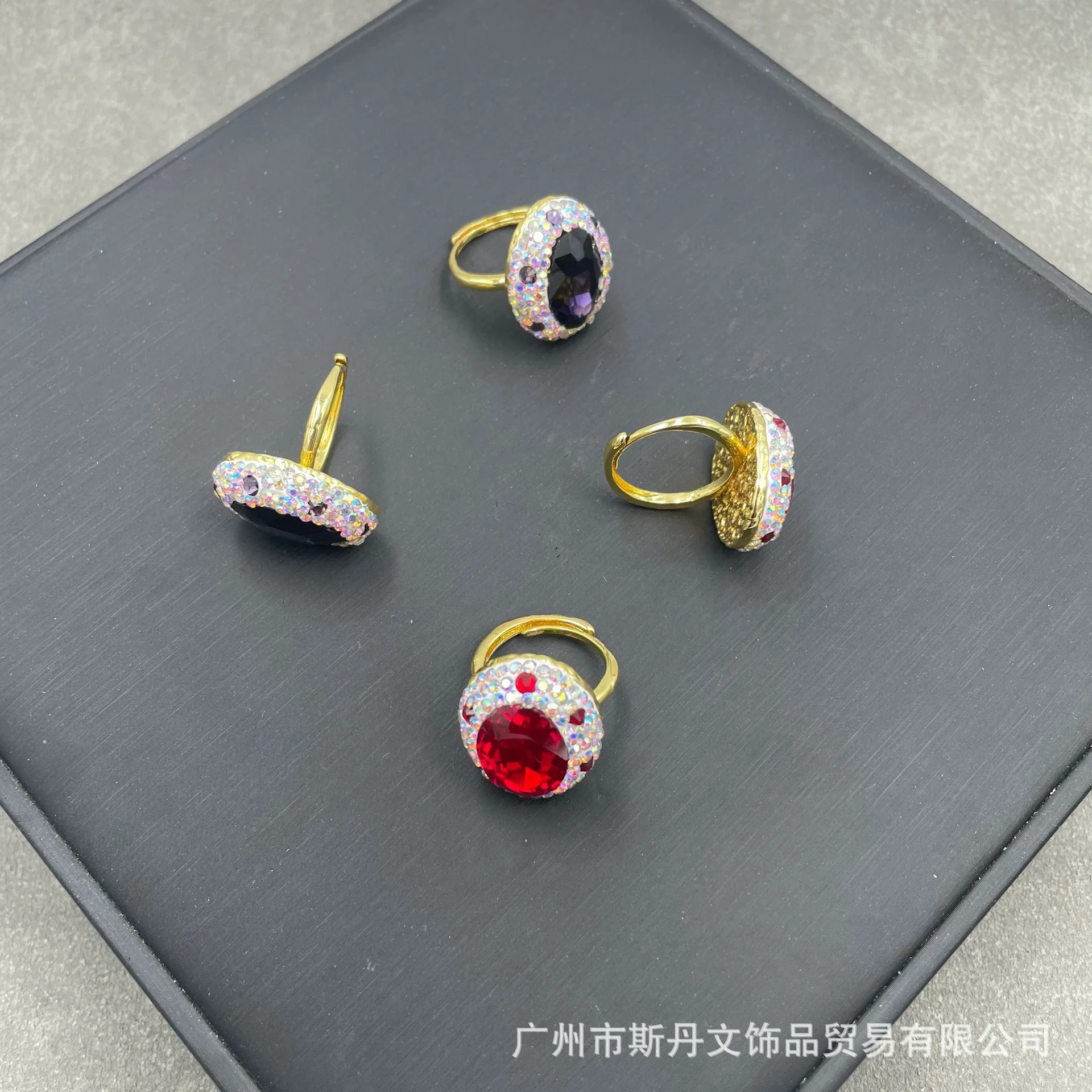 

Natural Crystal Crystal Ring Medieval Jewelry Niche Jewelry Ring Manufacturer Live Necklace Earrings, Rings