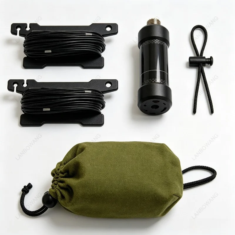 5-50MHz HF Horizontal Dipole Antenna with Waterproof Balun, Portable Signal Receiving Aerial for Ham Radio Communication Use