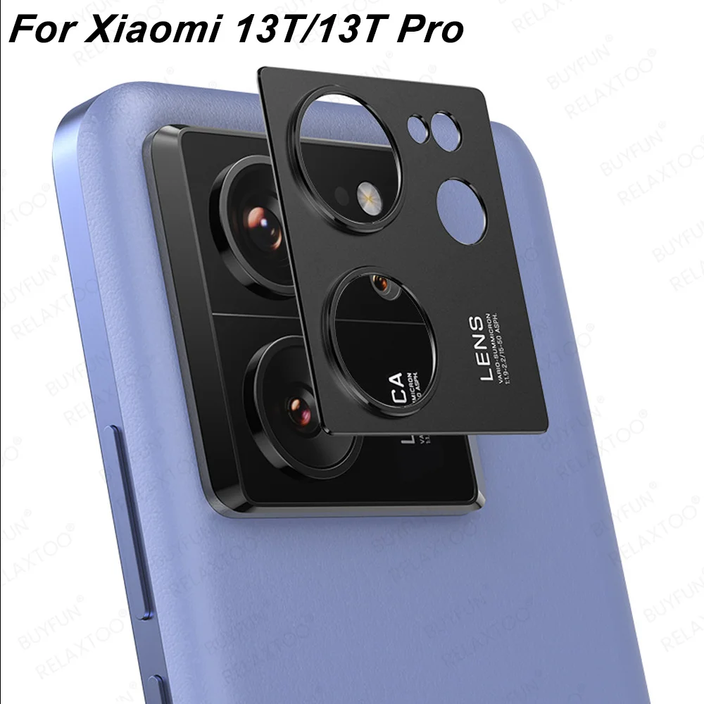 Aluminum Alloy Metal Hollow Camera Protector Case For Xiaomi 13T Pro Rear Lens Protective Cover Xiaomi13T Mi 13TPro 13 T T13 5G