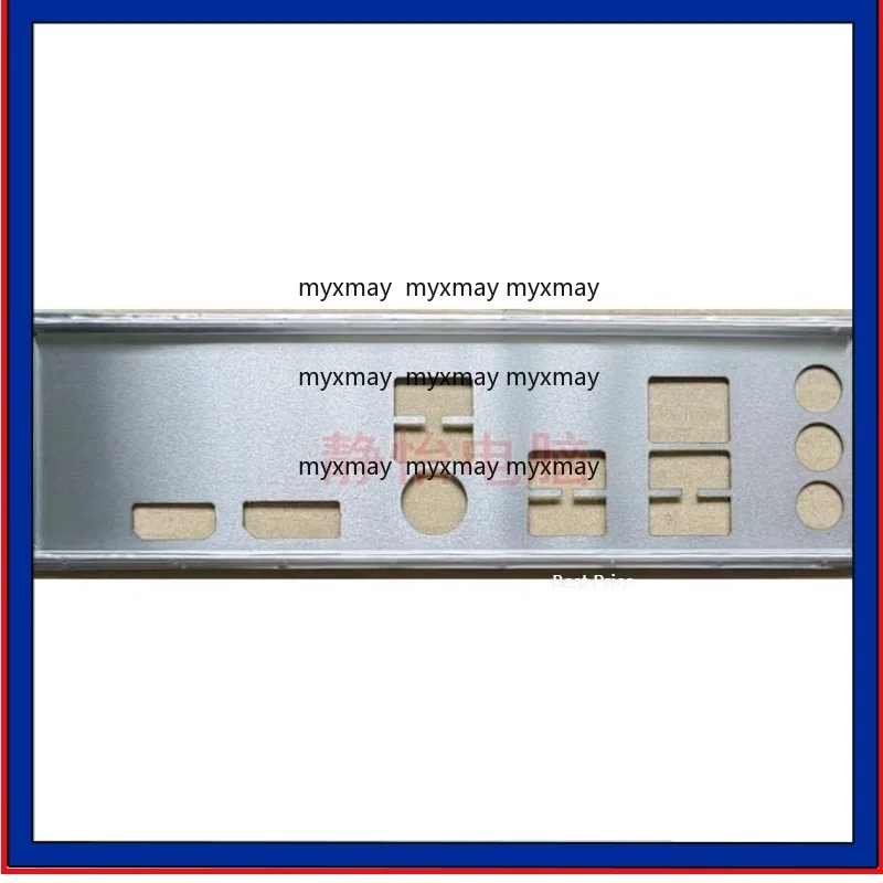 I/O IO Shield Back Plate Blank for ASRock B550M PHANTOM GAMING 4 Motherboard Panel Baffle Bracket