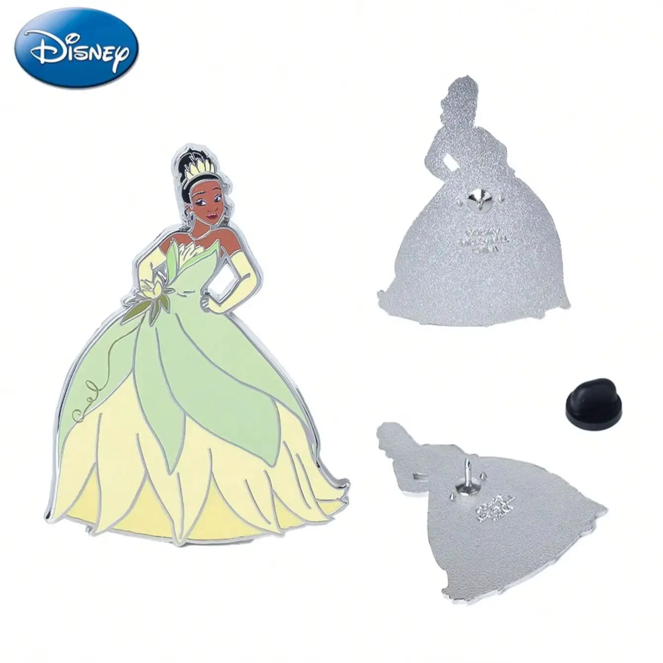 1 Stück offiziell lizenzierte Disney-Sammlerbrosche aus Emaille mit Prinzessinnen-Motiv, exquisites, süßes kleines Geschenk, modisches Accessoire – Detail 17