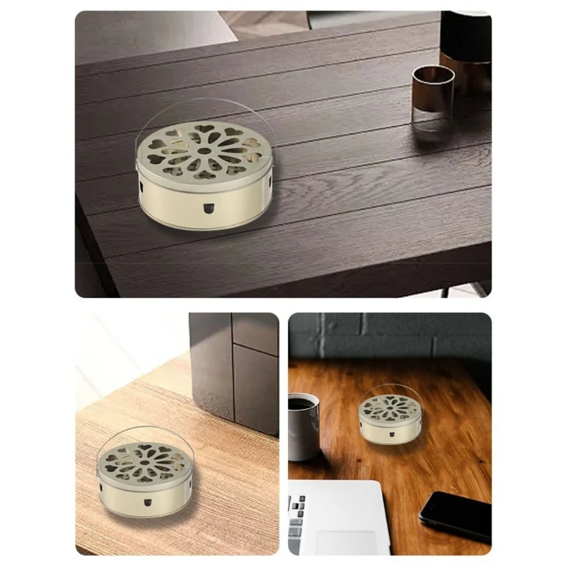 Mücken -Tablettbehälter mit dem Traginggriff mit Belüftungslöchern