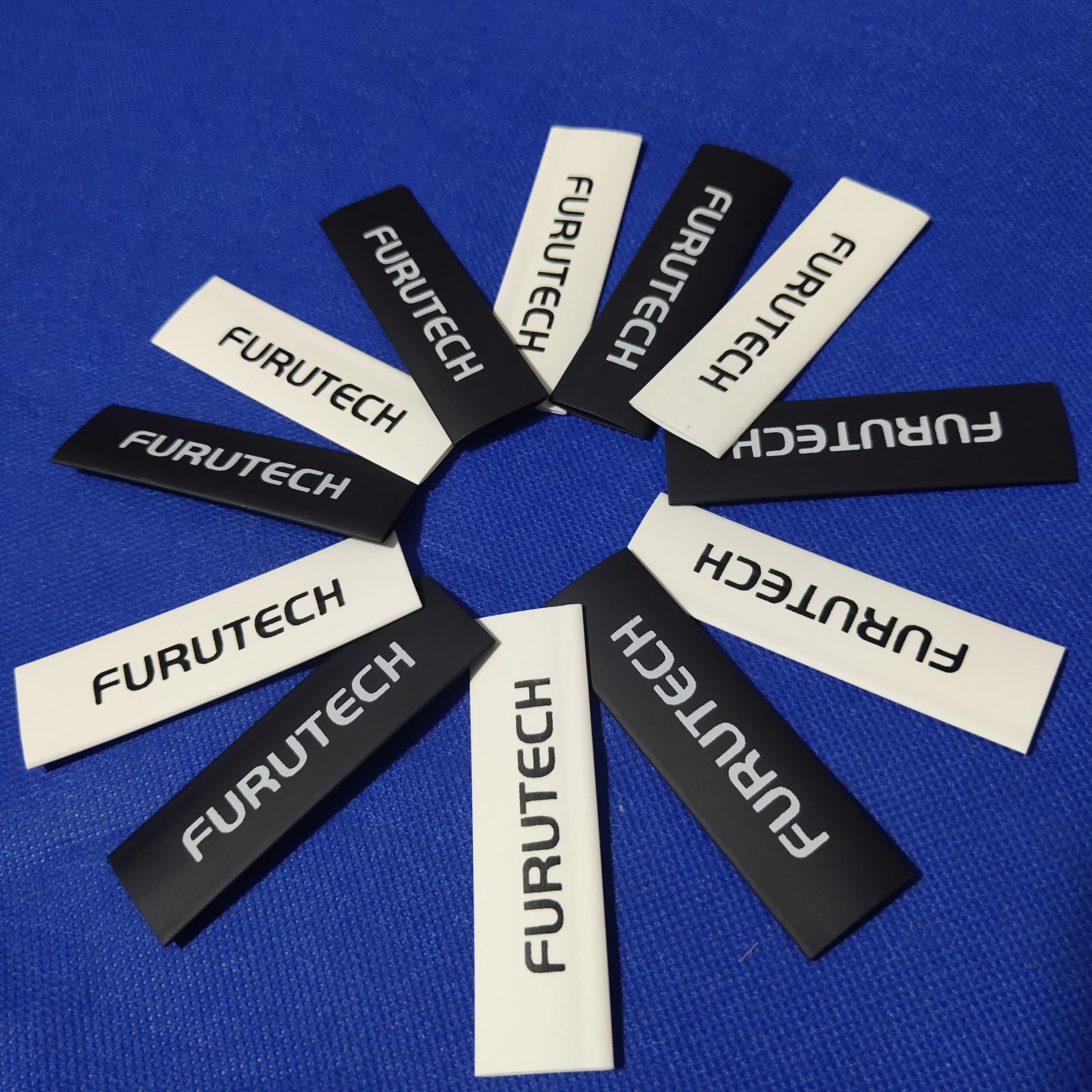 Furutech hi-end label OD(7-14mm)high-quality thicken insulation heat shrink tube for DIY audio cable speaker wire shrink tube