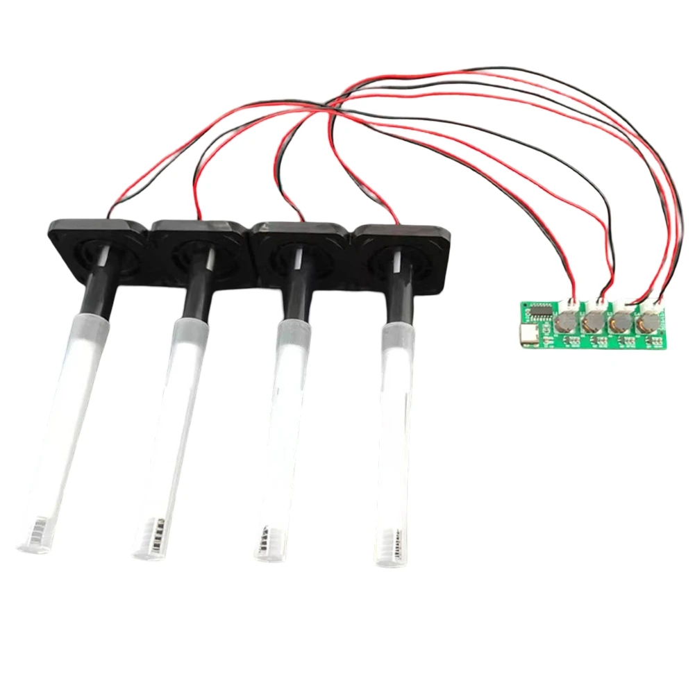 4 Spray Humidifier DIY Atomizer Control Board Drive Circuit 5V 2W For USB Aromatherapy Perfume Mist Ma/ker Kit