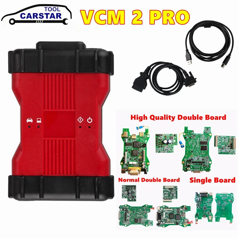 Newest For Ford For Mazd 2 in 1 VCM2 PRO Auto Diagnostic Scanner Diagnostic-Tools Support Vehicles VCM 2 multilingual