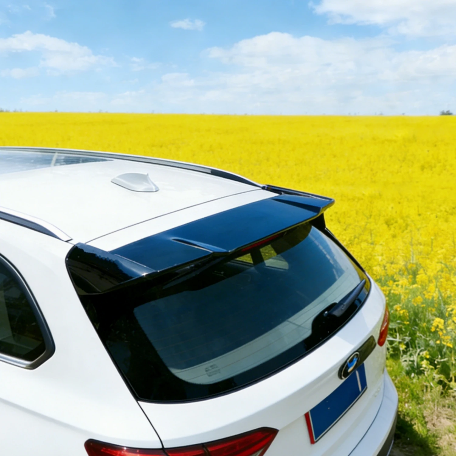 

Gloss Black Car Rear Roof Spoiler Wings For BMW G01 X3 F97 X3M xDrive20i xDrive30i M40i 2018-2024 Tuning Spoiler Caps BodyKits