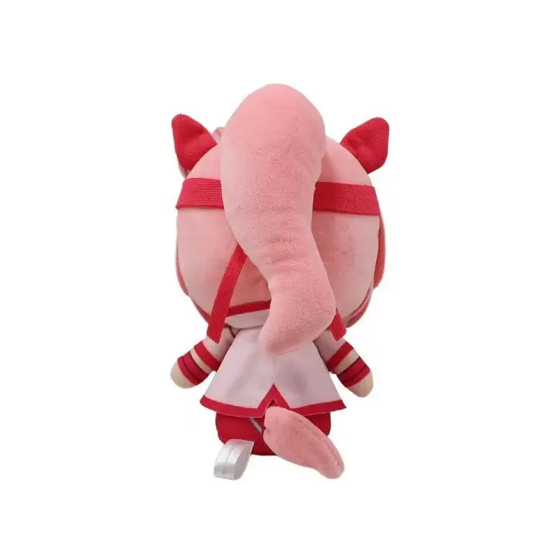 New 20cm Agnes Tachyon Plush Anime Uma Musume Pretty Girl Pink Hair Stuffed Doll Toy For Kid Birthday Gifts