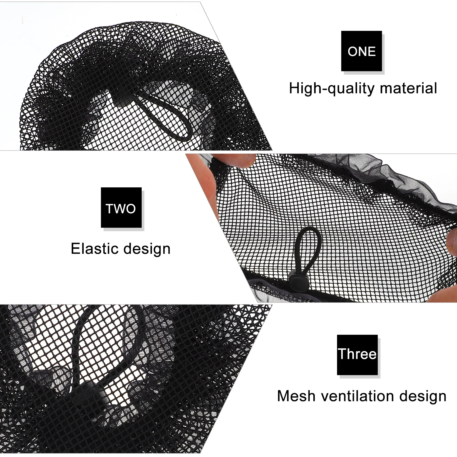 

10Pcs Elastic Hair Net Bun Cover for Ballet Dance Performance Women Hair Snood Dancer Hairnets Bun Cover Snood Net