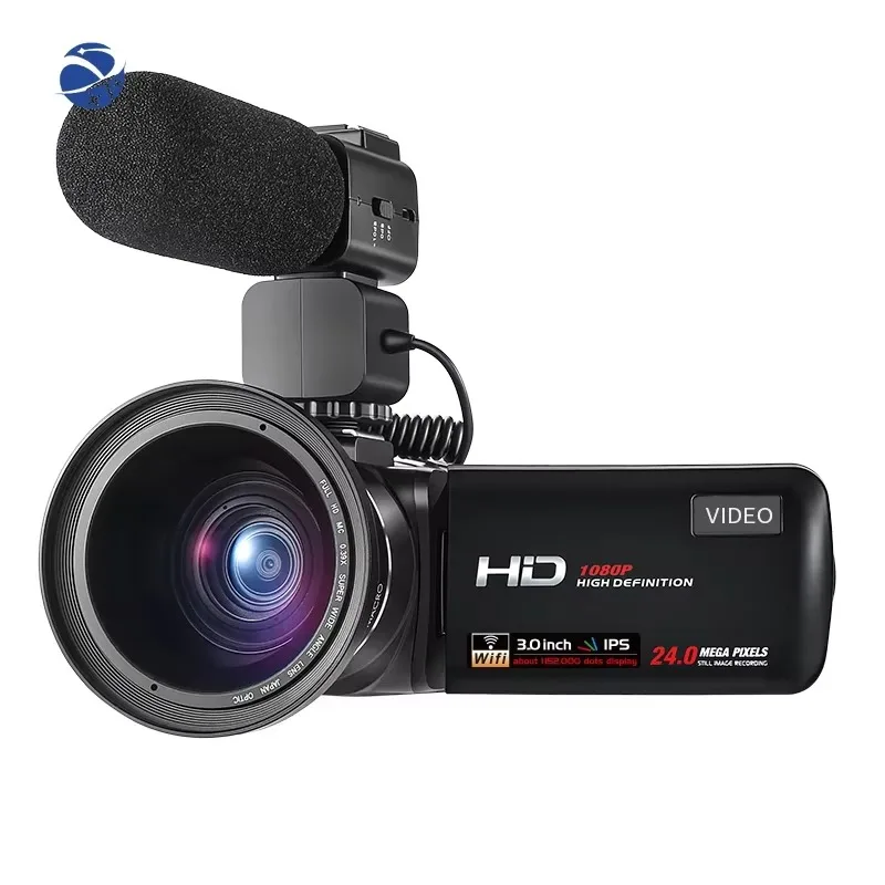 

YYHC New Arrival Full HD 1080P 16X Optical Zoom Remote Control Digital Camera Recording Video