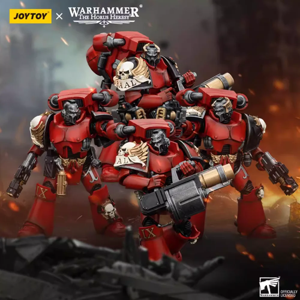 [IN STOCK] JOYTOY Warhammer 30k 1/18 Action Figures Blood Angels Angel's Tears Squad Collections Figures children toys gift