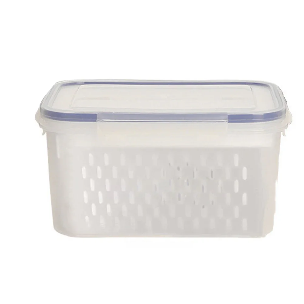 

Extend Freshness Leak-proof Fruit Container Dishwasher-safe Easy Open And Close Lid Food-grade PP Material Leakproof Design