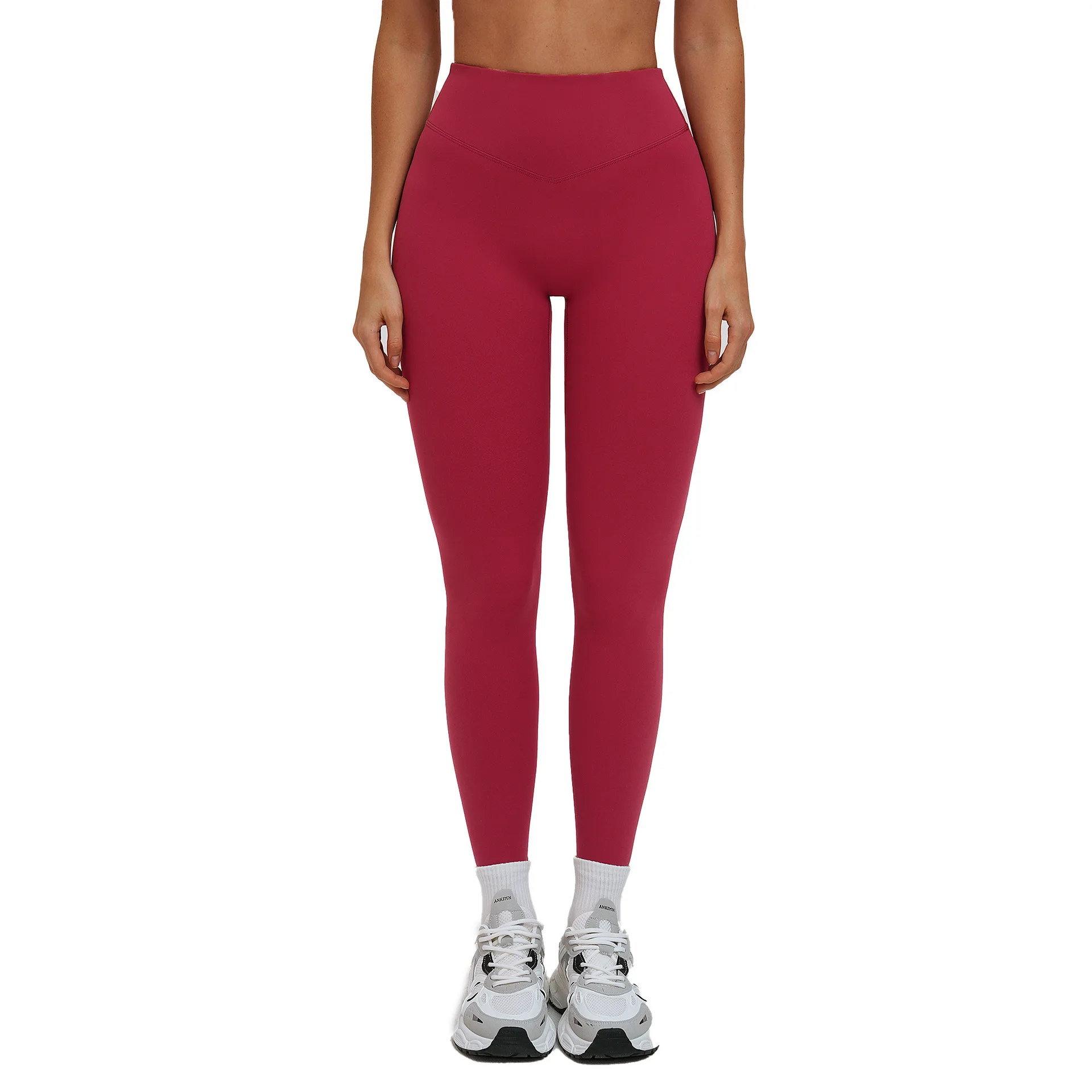 

Maxdutti High Waisted Brushed Pants With No Awkward Lines Yoga Pants With Stretch Tight Fitting And Hip Lifting Sports Pants