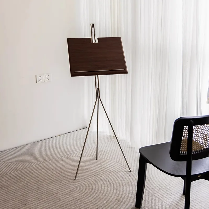 Minimalist Magazine Rack Metal Storage Stand for Living Room Multi-Purpose Music Display Holder