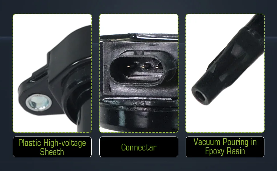 DPGKITS 4 шт. катушки зажигания + 4 шт. иридиевые свечи зажигания для Dodge Journey и Jeep Compass 2L 2.4L UF557 автомобильные аксессуары