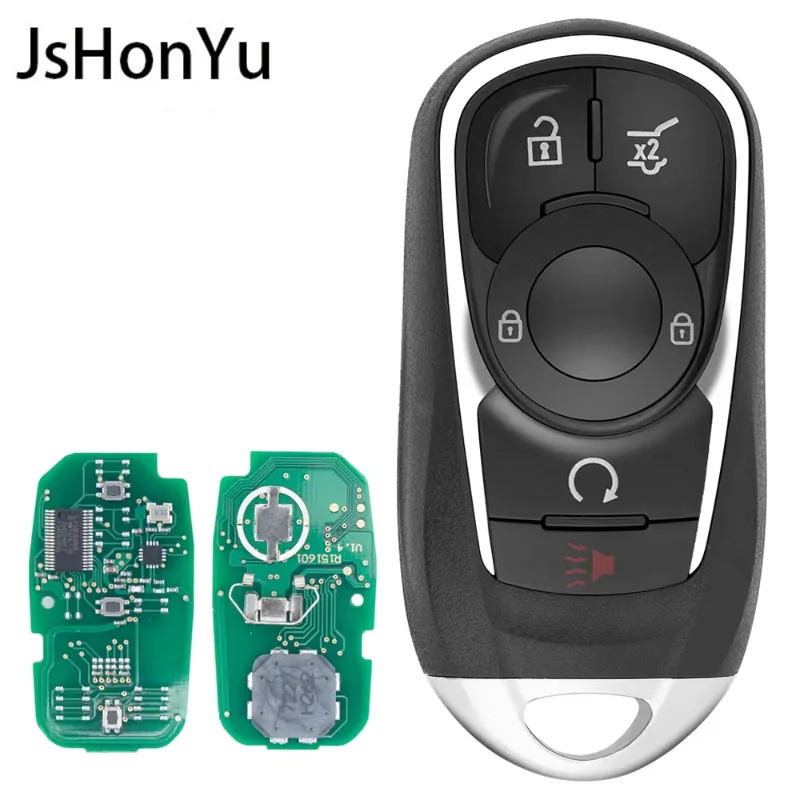 JsHonYu HYQ4AA HYQ4EA 315 433MHz Smart Remote Key for Buick Envision Enclave LaCrosse Regal Encore GX ID46 Proximity Fob