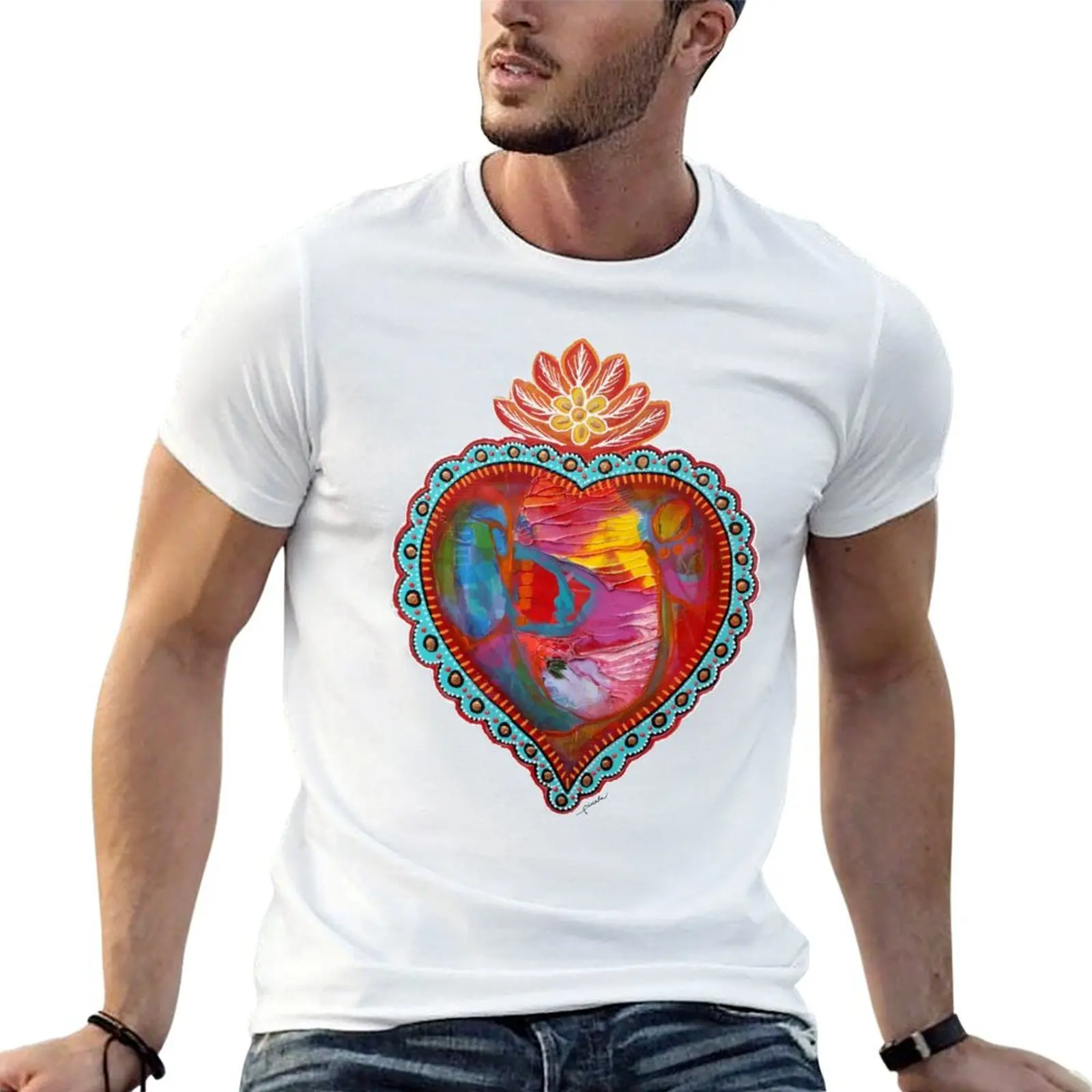 

Ex-voto T-Shirt printed t shirts for man man t shirt cotton high quality T-Shirt