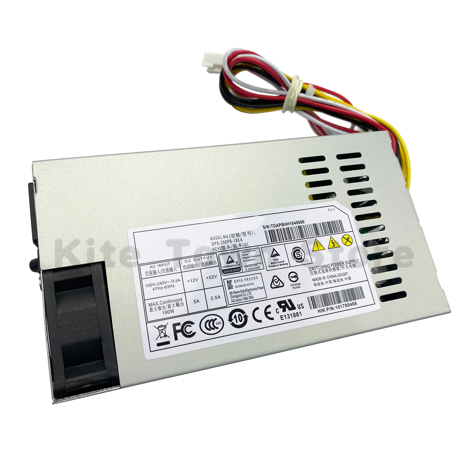New 190W 6+2pin Power Supply for NVR Recorder DPS-200PB-185A KSA-180S2