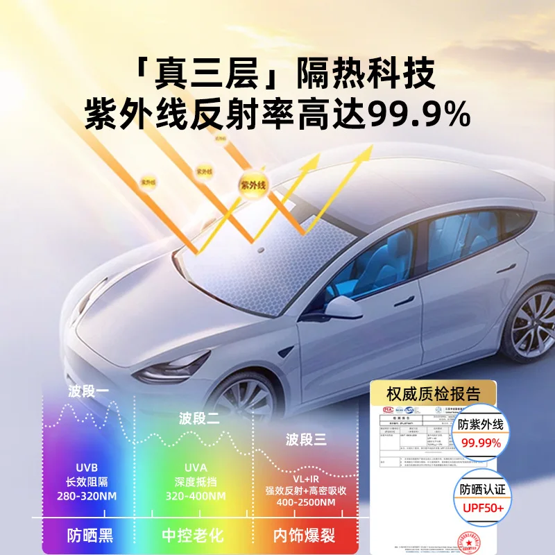 سيارة الشمس حماية ظلة يربك مكافحة ارتفاع درجة الحرارة العزل ستائر التعتيم غطاء السيارة الأمامي غطاء زجاجي أداة التبريد #2