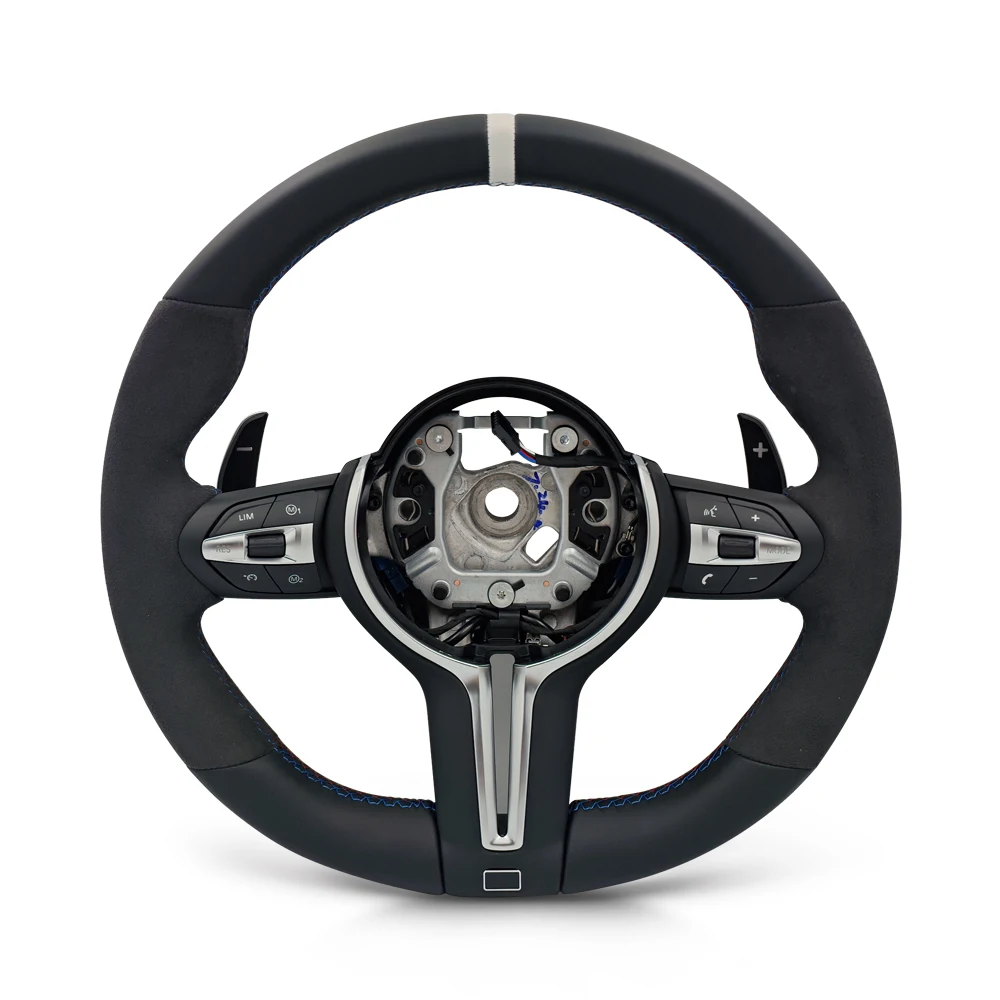 Volant demi Alcantara M Volante Lekrad pour BMW F10 F11 F20 F21 F22 F25 F30 F31 F32 F33 F34 F36 F01 F06 F07 F12 F13 M3 M5