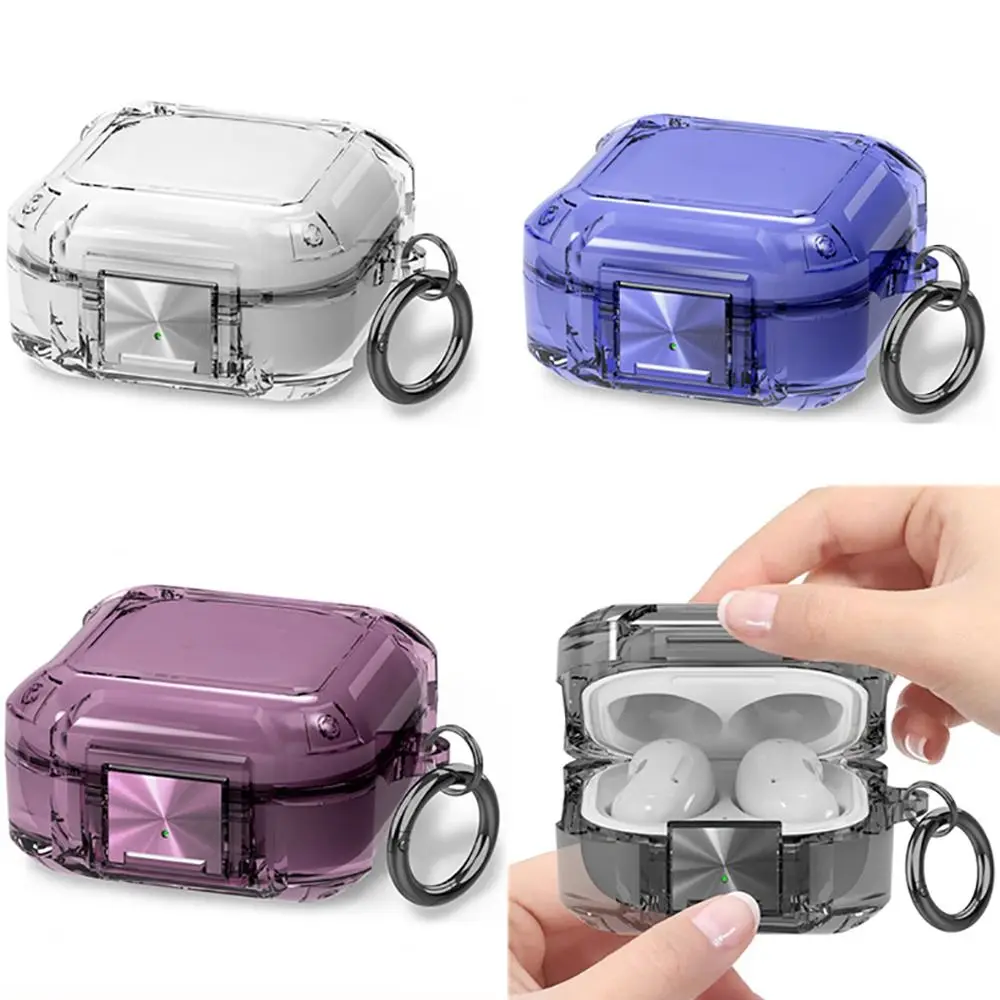 Headphone Cover For Samsung Galaxy Buds Live/2/Pro/2pro Wireless Earbuds Protective Case Shockproof Soft Bluetooth Earphone