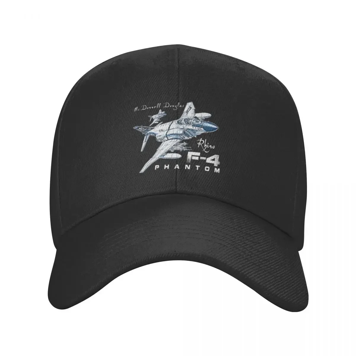 McDonnel Douglas F-4 Phantom Fighterjet Cap baseball cap Hood sun hat Beach outing designer man hat Women's