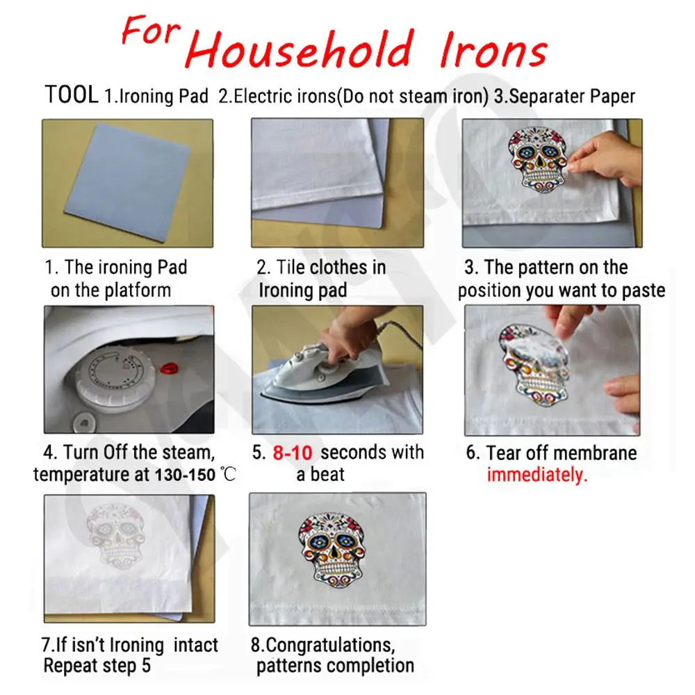 Press Washable Dresses Clothes DIY Printing Iron on Appliques Heat Transfer Stickers Cat Patches - view 5