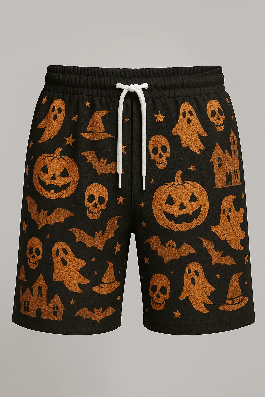 

Новые мужские шорты, пляжный купальник, спортивные штаны в стиле Хэллоуина, быстросохнущие, модные, повседневные, повседневные, текстурированные, мягкие