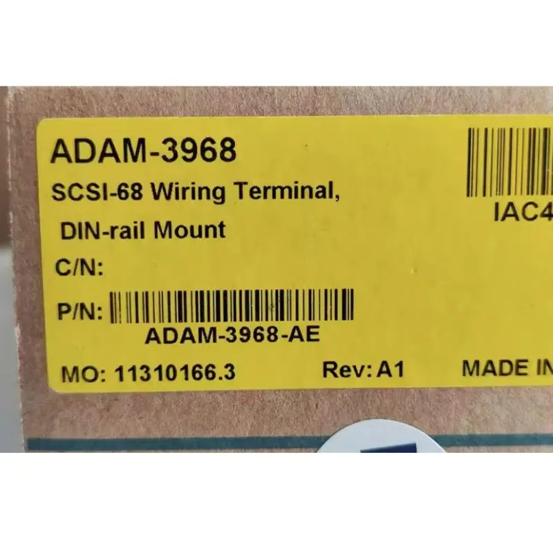 New ADAM-3968-AE 68 pin SCSI-II terminal block DIN rail for quick shipping