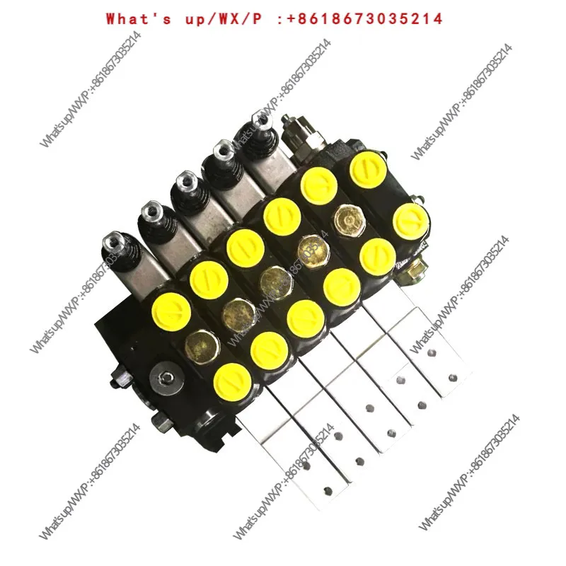 Pneumatic control valve N1T.4OT waste compression truck sanitation truck hydraulic multi-way directional valve manual