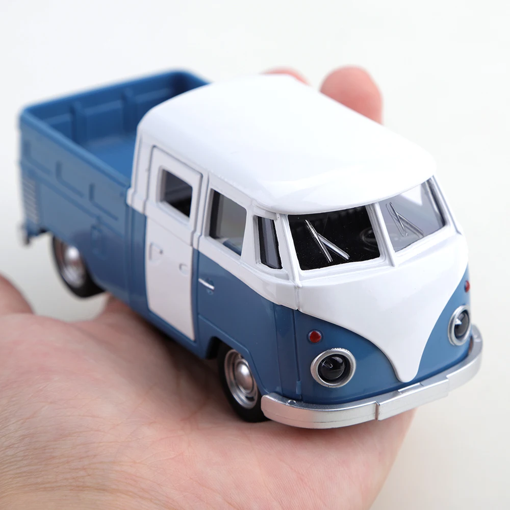 (Wellpappenschachtel) Maßstab 1:40, Vintage Cabover Pickup Modellauto, Kraftvoller Rückstoß, Metallguss, Jungenspielzeug, das beste Geschenk. – Detail 10
