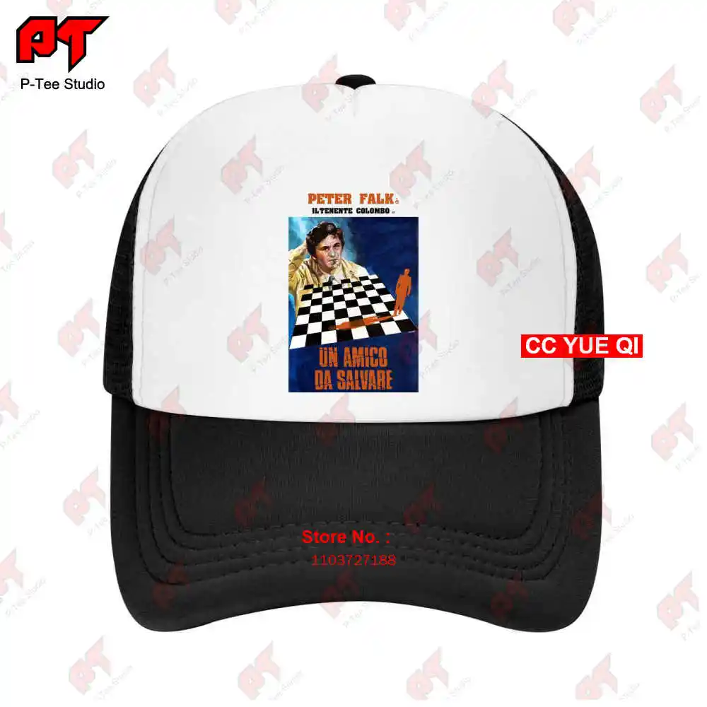 Columbo A Friend In Deed Italian Promo Un Amico Da Baseball Caps Truck Cap 0FGC