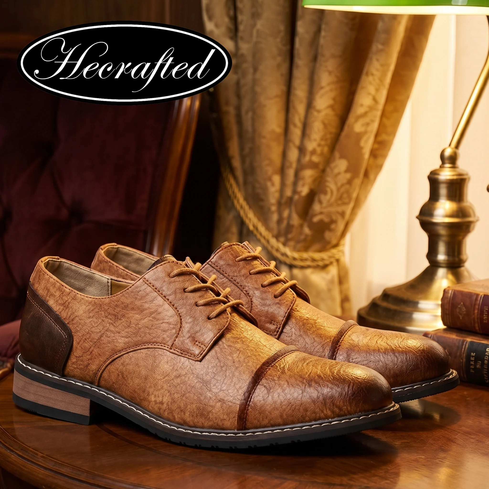 Größe 7 ~ 13 Männer Schuhe 2024 Neue Männer Casual Derby Schuhe Mode Männer Leder Schuhe