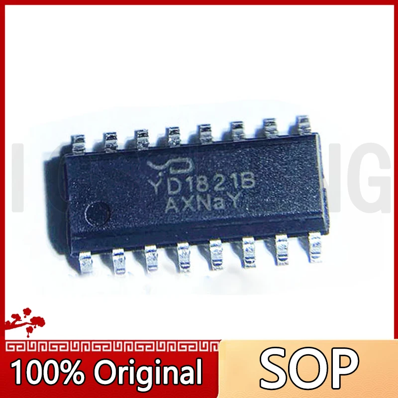 2-5Pcs/lot 100% New YD1821B  YD1821 ( is 1821 = EW3021B ) sop-16 IC